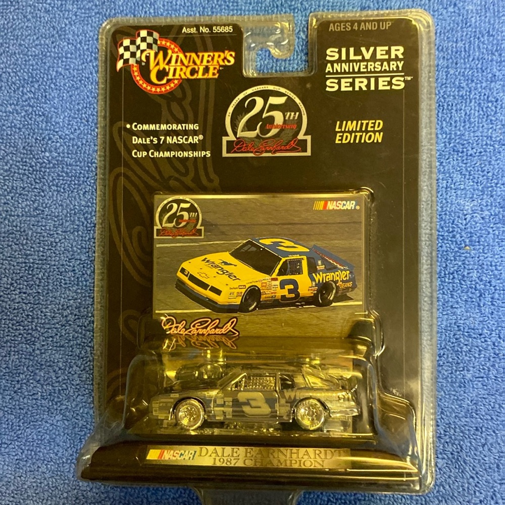 Dale Earnhardt silver anniversary series limited edition, 1987 championship